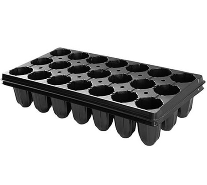 21 Round Cell Plug Tray Deep